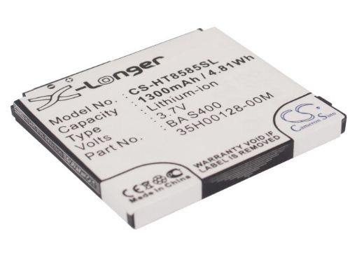 T-Mobile 35H00128-00M BA S400 BB81100 Battery Replacement for HD2 Leo - 1