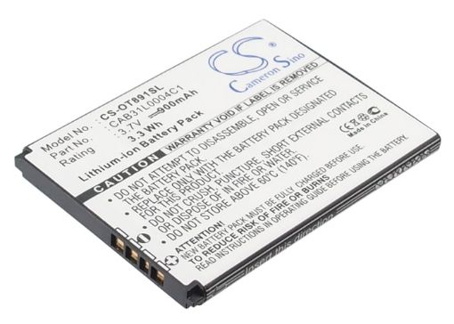 Tcl CAB31Y0004C1 Battery Replacement for A860 A890 - 1