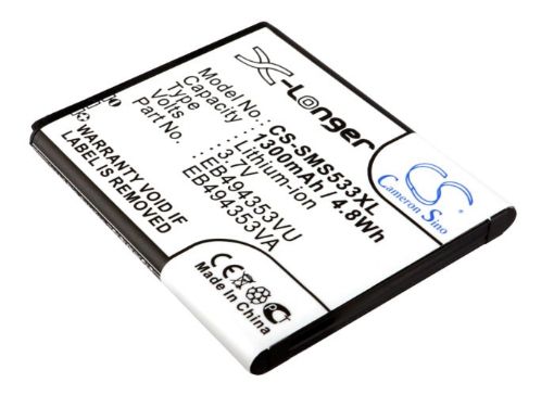 Samsung EB494353VA EB494353VU Battery Replacement for Dart DoubleTime - 1
