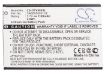 Alcatel CAB6050000C1 CAB6050001C2 Battery Replacement for OT-V860 V860 - 5