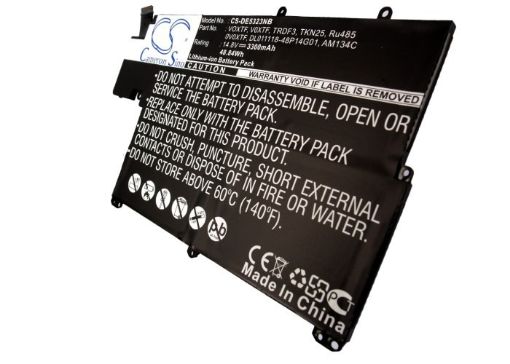 Battery Replacement Dell 0V0XTF for Inspiron 13z-5323 - 1