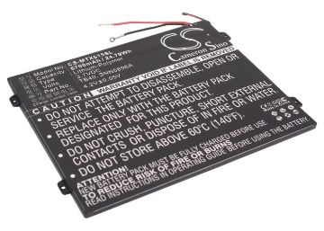 Motorola L-L-L DC110510 SNN5896A TB40 Battery Replacement for MZ615 MZ616 - 1