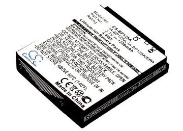 Samsung AD43-00197A BP125A Battery Replacement for HMX-M10 HMX-M20 - 1