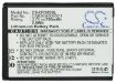 Alcatel B-U8C Battery Replacement for Crystal One Touch 103 - 5