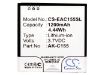 Emporia AK-C155 Battery Replacement for Telme C155 - 5