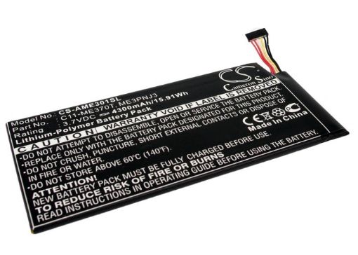 Battery Replacement Asus 0B200-00120100M-A1A1A-219-17QE C11-ME370T ME3PNJ3 for ME370T - 1