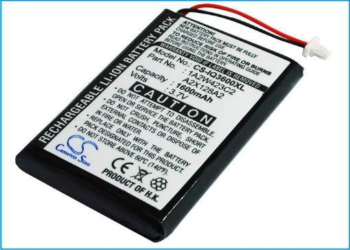 Garmin 1A2W423C2 A2X128A2 Battery Replacement for iQue 3200 & 3600 - 1