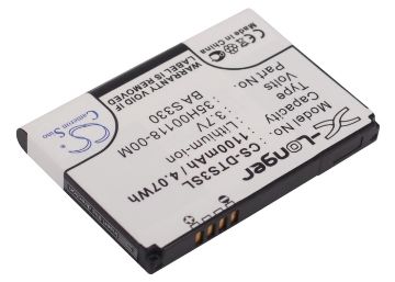 Dopod 35H00118-00M BA S330 JADE160 Battery Replacement for S700 Tachi - 1