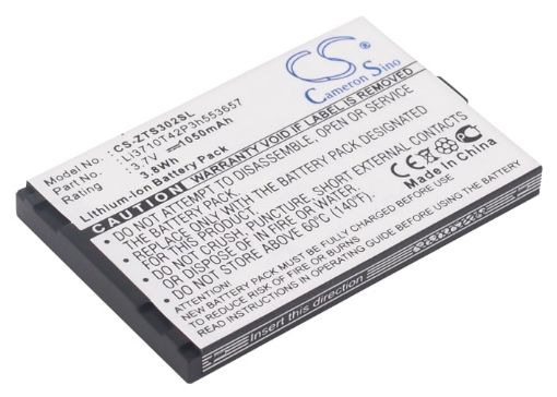 ZTE Li3710T42P3h553657 Battery Replacement for S302 - 1