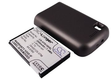 Battery Replacement HTC 35H00125-07M BA S360 TOPA160 for A3288 CLIC100 - 1