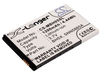Motorola BH5X SNN5865A Battery Replacement for Daytona Droid X - 1