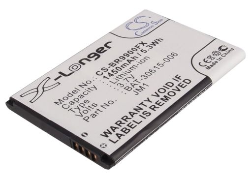 Battery Replacement Blackberry BAT-30615-006 JM1 J-M1 for Bellagio Bold 9790 - 1