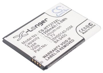 Battery Replacement HTC 35H00140-00M 35H00140-01M BA S450 for 7 Mozart A315C - 1