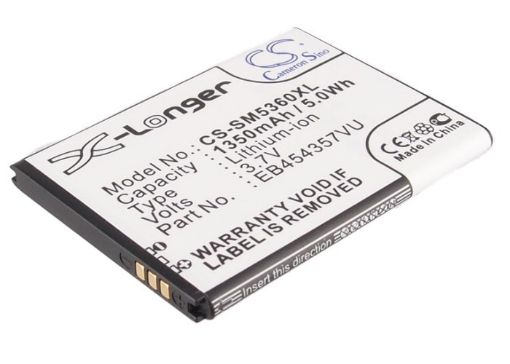 Samsung EB454357VA EB454357VU Battery Replacement for Galaxy Chat Galaxy M Pro 2 - 1