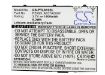 Battery Replacement Pharos A83TA000F PZX95 for M619 Mercury 619 - 5