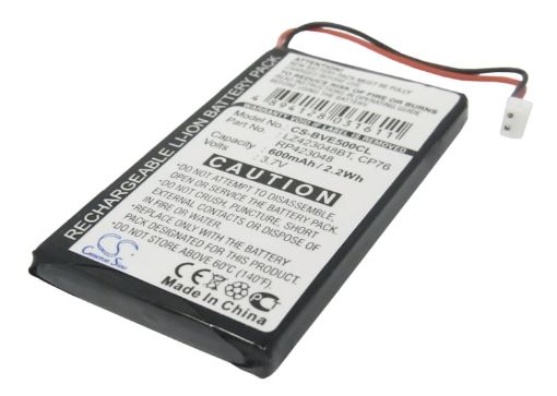 Hitachi HI-D6 BT Battery Replacement for HI-D6 & HI-D6-II - 1