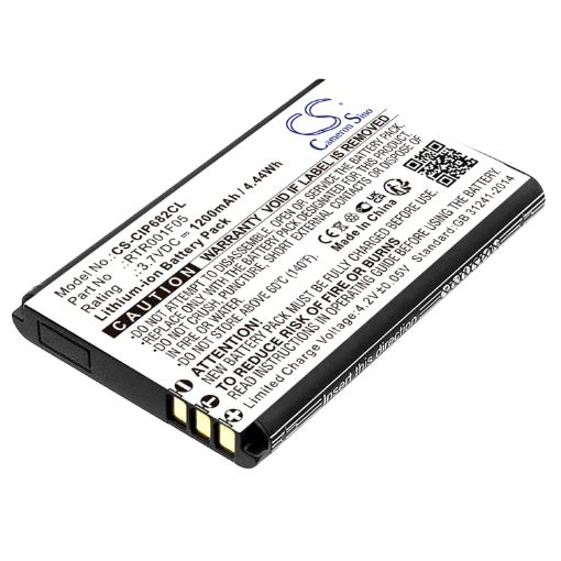 Battery Replacement Cisco RTR001F05 for CP6825-3PC-K9 IP DECT 6800 - 1
