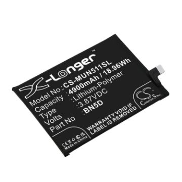 Battery Replacement Poco BN5D for 2201117PG M4 Pro - 1
