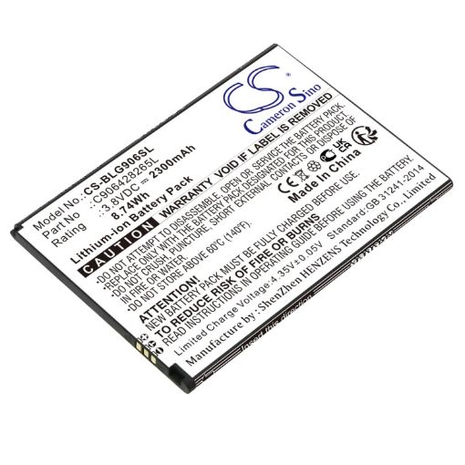 Battery Replacement Blu C906428265L for G150Q Grand XL - 1
