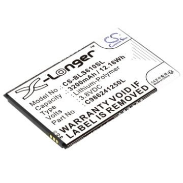 Battery Replacement Blu C986241250L for A190P Advance A6 - 1