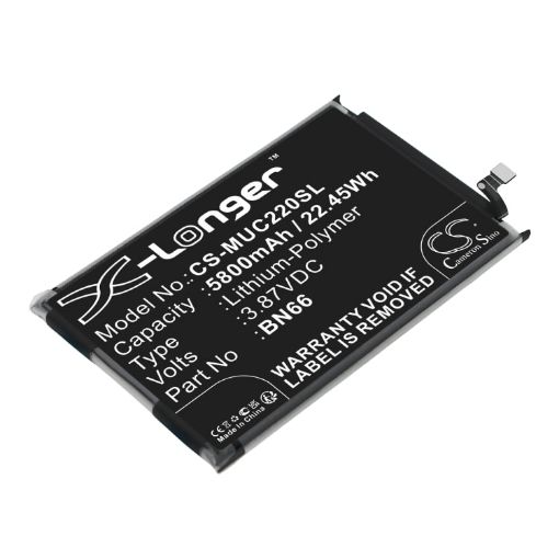 Battery Replacement Poco BN66 for 220333QPG C40 - 1