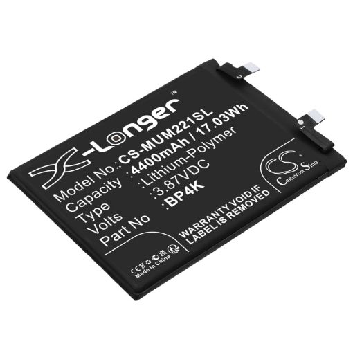 Xiaomi BP4K Battery Replacement for Note 12 Pro - 1
