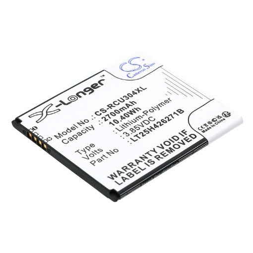 Battery Replacement Wiko LT25H426271W for SAS U307AS - 1