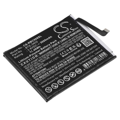 Orbic BTE-3402 Battery Replacement for JOY ORB608LBVZPP - 1