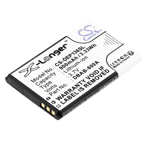 Doro DBAB-800A Battery Replacement for 1378 1380 - 1