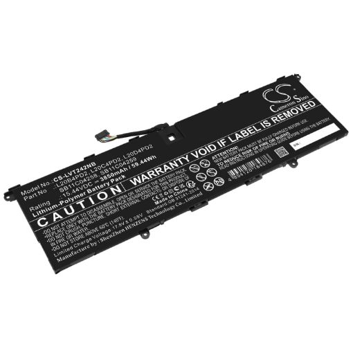 Battery Replacement Lenovo L20B4PD2 L20C4PD2 L20D4PD2 SB11C04258 SB11C04259 for ThinkBook 14p G2 ACH - 1