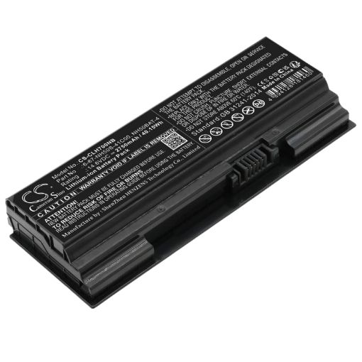 Battery Replacement Clevo 6-87-NH50S-41C00 NH50BAT-4 for NH50ED NH50RA - 1