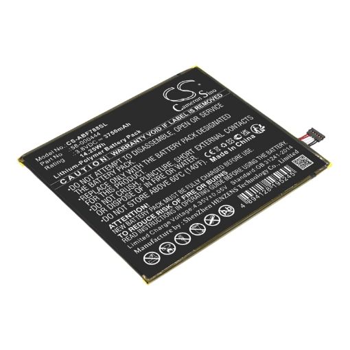 Battery Replacement Amazon 26S1028 ST40 58-000444 for P8AT8Z Kindle Fire 7 2th - 1
