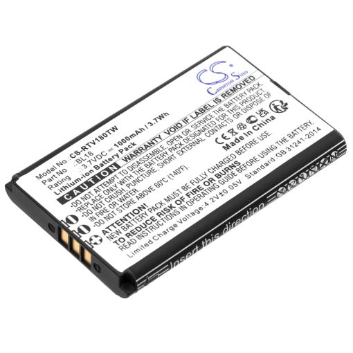 Retevis BL18 Battery Replacement for RT18 RT618 - 1