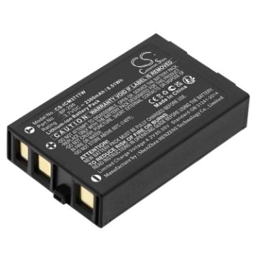 Icom BP-296 Battery Replacement for IC-M37 IC-M37E - 1