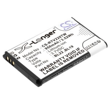 Retevis BL19 BL22 Battery Replacement for DT22 RT15 - 1