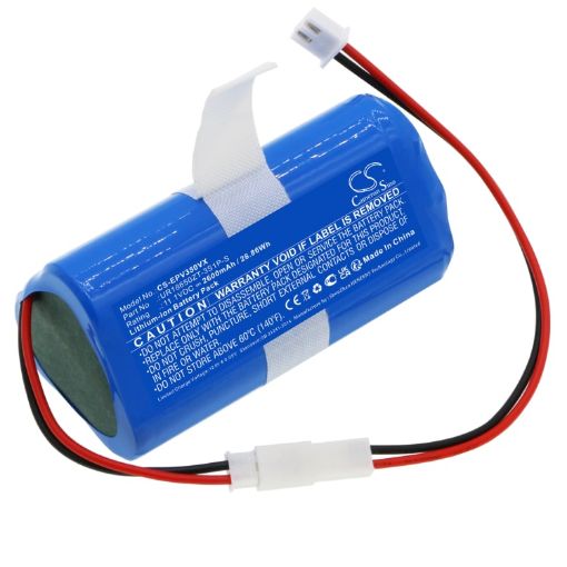 Electropan UR18650ZT-3S1P-S Battery Replacement for Ilife V3S - 1