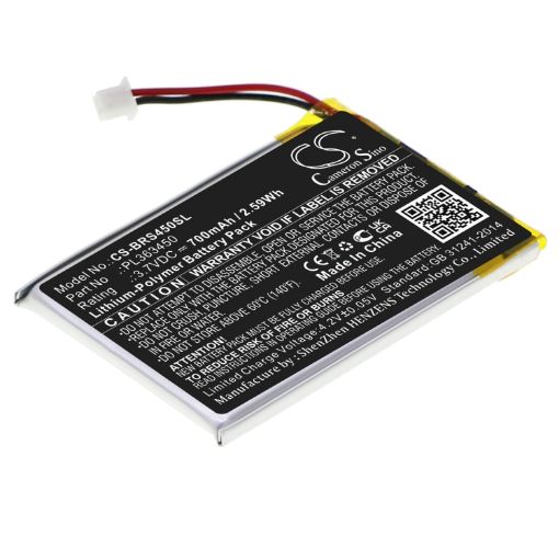 Blueparrott PL363450 Battery Replacement for S450 S450-XT - 1