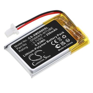 Battery Replacement Xp Metal Detectors D088WS-WTUBE for WS audio headphones WS4 - 1