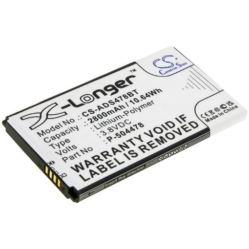 ADT P-504478 Battery Replacement for Command Secondary Color Touchs - 1