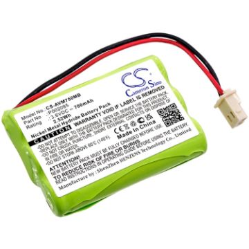 Alecto P002095 Battery Replacement for DVM-75 - 1