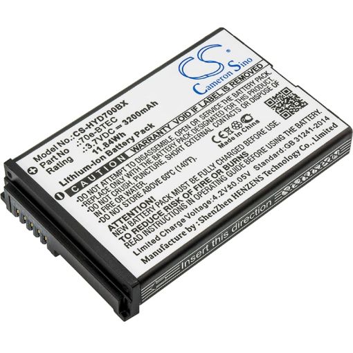 Honeywell 60S-BATT-1 Battery Replacement for Captuvo SL42 Sled Dolphin 60s - 1