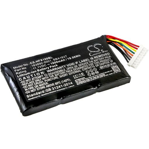 Battery Replacement Honeywell 163890-0001 SBA163T for Marathon FX1 LXE - 1