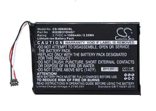 Garmin KI22BI31DI4G1 Battery Replacement for 010-01188-02 2689LMT - 1