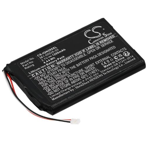 Picture of Battery Replacement Garmin 361-00035-03 361-00035-07 for 010-01316-00 A3AVDG03