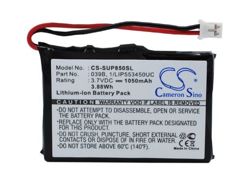 Battery Replacement Microtracker for 01-065-0624-0 01-065-0625-0 - 1