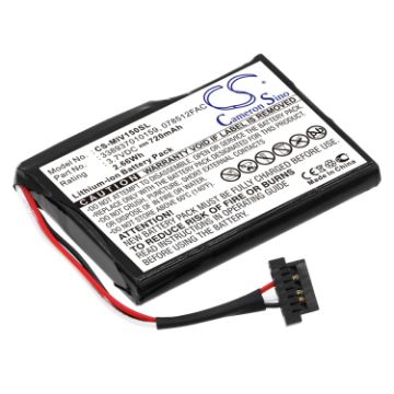 Battery Replacement Mitac 078512FAC 338937010159 for Mio Moov 150 - 1