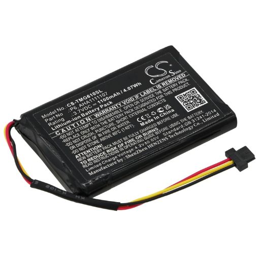 Picture of Battery Replacement Tomtom AHA1111107 P6 for 4FA60 Go 610