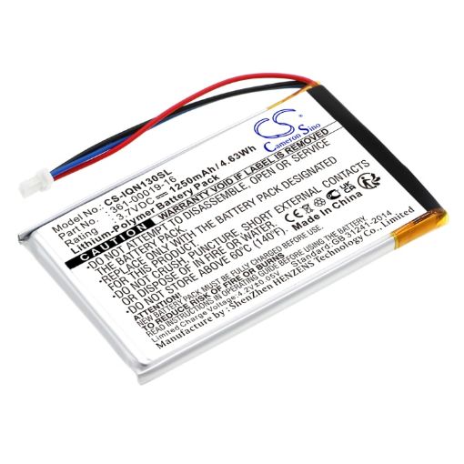 Garmin 361-00019-12 Battery Replacement for Nuvi 1300/1340T Pro - 1