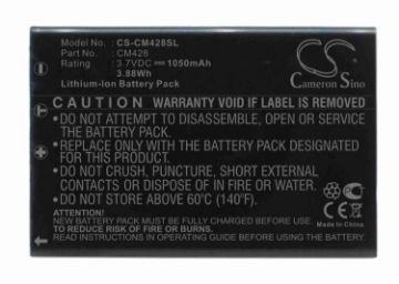 Replacement Battery for DiVi CAM 428 Portable MP3 Player - 1