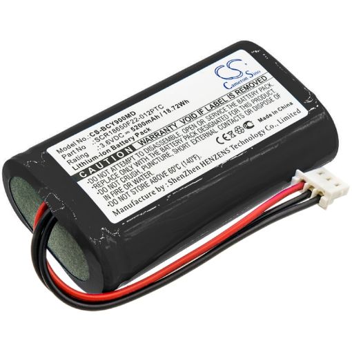 Picture of Battery Replacement Bionet SCR18650F22-012PTC for Oximete OXY9 Wave